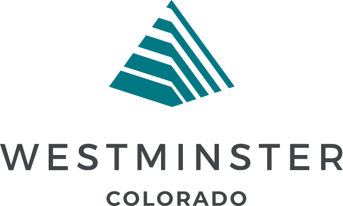 Westminster Colorado vertical logo lockup